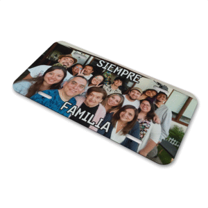 Fotografía en patente aluminio 15x7,5 cms