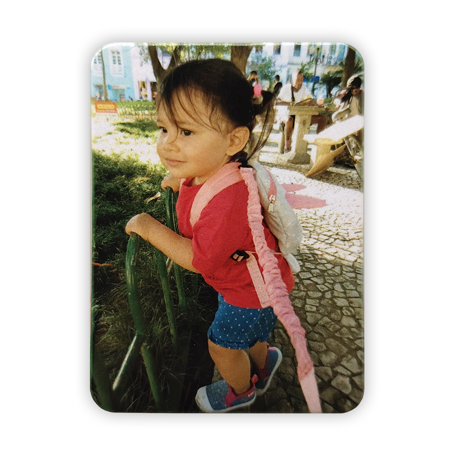 Fotografía en magneto para refrigerador 5,5x7,5 cms - Imagen 2