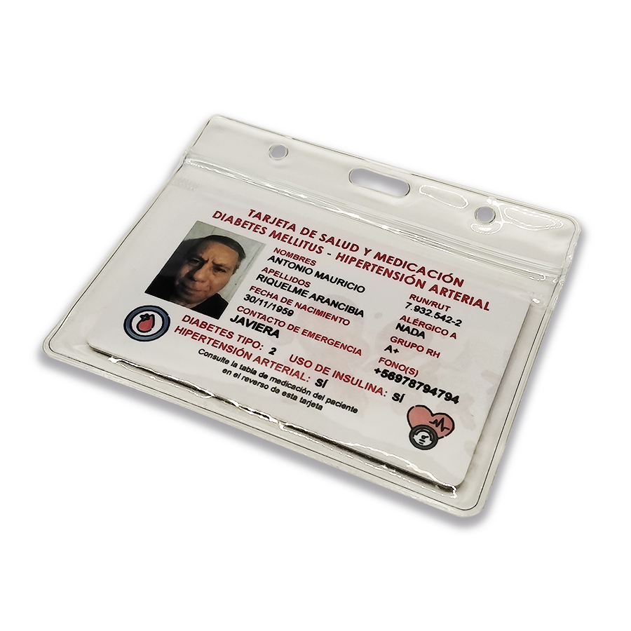 Soporte lanyard con porta tarjeta Horizontal - Imagen 9