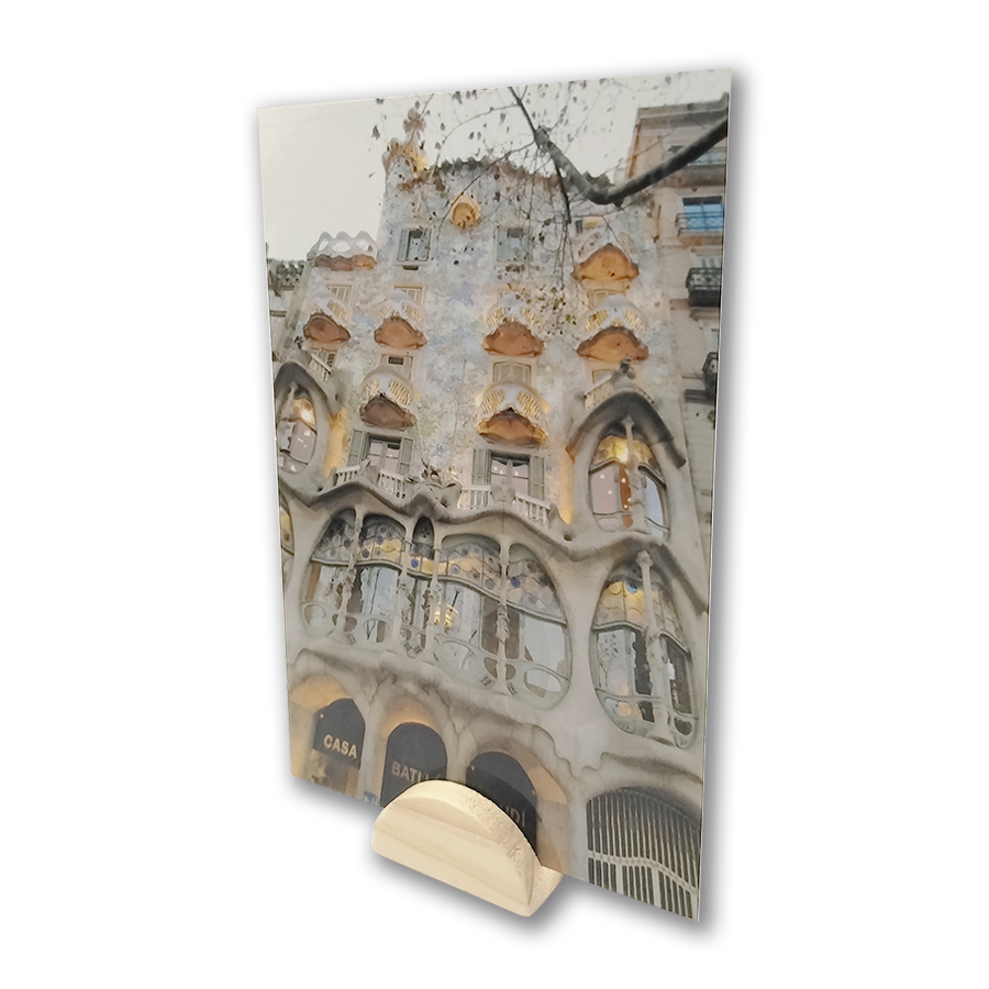 Soporte de madera para tarjetas de 4x1,5x2 cms - Imagen 11