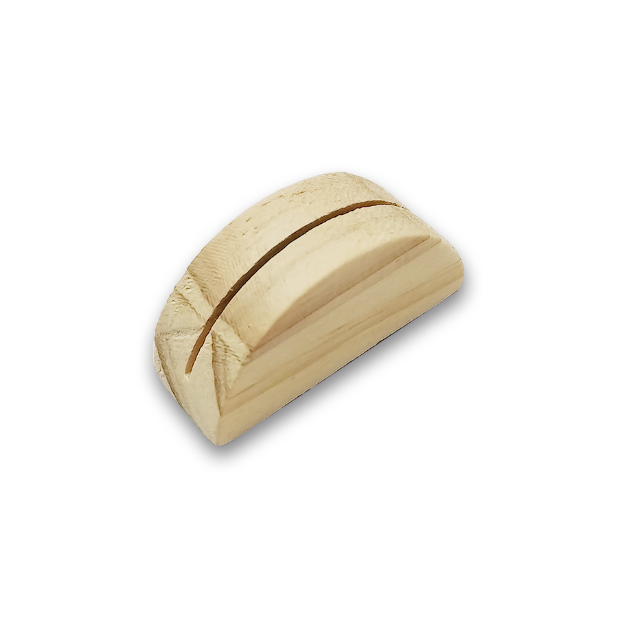 Soporte de madera para tarjetas de 4x1,5x2 cms - Imagen 2