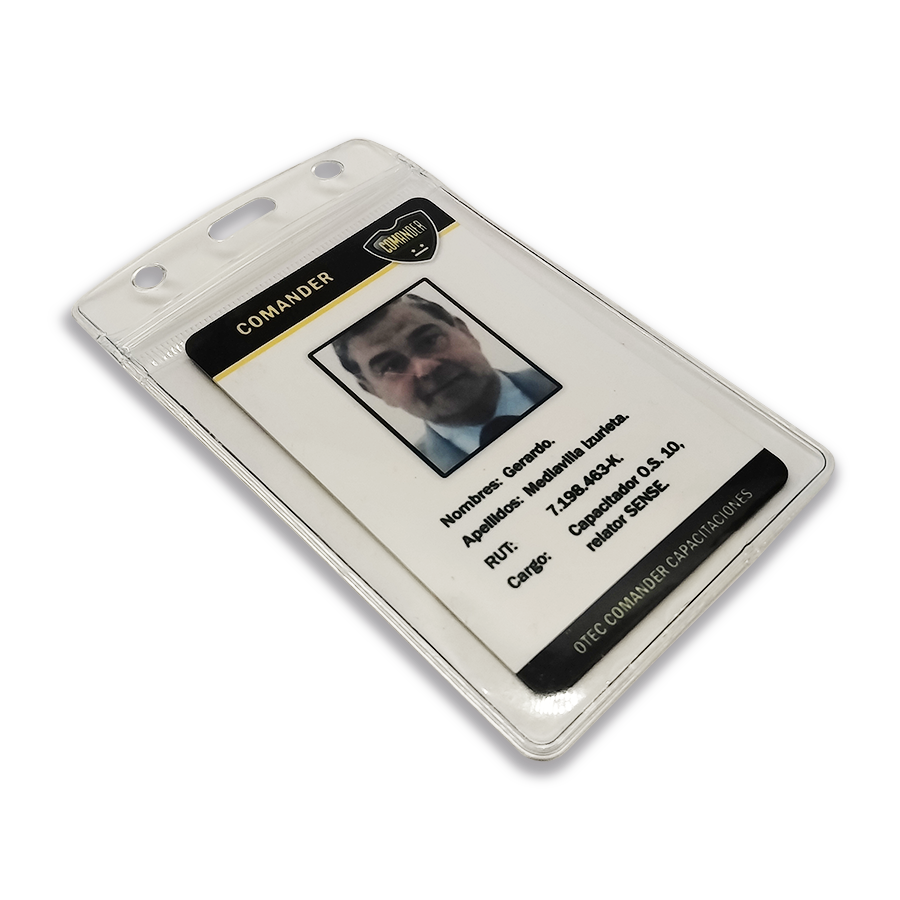Soporte lanyard con porta tarjeta Vertical - Imagen 9